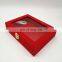Beautiful New Design Red Color Velvet Storage Jewelry Box
