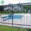 Pool garden steel square tube fence design customized iron garrison fencing for Australia Market