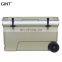 WHOLESALE  Portable 55QT hard Cooler Boxes Ice Chest PU FOAM WITH WHEELS