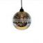 Modern  Bar / Home / Hotel Lampara 3D Glass Ball Night Hanging Decoration Party Pendant Lighting