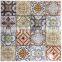 JBN Wholesale 3D Inkjet Digital Printed Marble Stone Mosaic Tile Arabesque Moroccan Art for Home Decoration