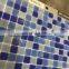 Mix Blue hot melted Glass swimming pool tiles mosaic