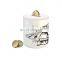 custom logo print round cylinder white sublimation ceramic money box coin saving piggy bank