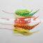 Factory OEM Silicone Skirt Fishing Jig Lures Rubber Skirts With Assist Hook in stock
