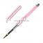 Professional Custom Logo Pink 100% konlinsky Sable Nail Art Acrylic 3D Painting Pen Drawing Brush