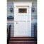 White carving solid wood front entrance door