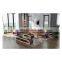 Top Level Genuine Leather Sofa set with LED Light Sofas y Sillones Sofa Cama