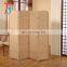 woven paper screen room divider brown folding screens freestanding