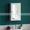 Bathroom Cabinet Double Door Wall Mounted Storage Shelf  White