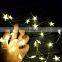 50 LED  Warm White starfish String Lights Festival holiday decorative lighting festoon lighting