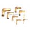AUSO EP32 Brass Splicer Pipe Fitting L Type Hose Barb 4 6 8 10 12 14 16 20mm Copper Barbed Connector Joint Coupler Adapter