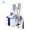 2022 China multifunctional desktop effective 2 handles cryo slimming vaccum cryolipolysis fat reducing machine