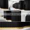 Custom rectangular hollow standard size 100x100 100x50 aluminium extrusion box section