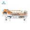 Cheap Price Elderly Patient Aluminum Alloy 3 Crank Manual Hospital Furniture Equipment Medical Bed with Toilet