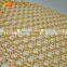 Brass color hot selling stainless steel welded ring mesh