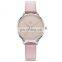 SHENGKE Elegant Lady Watch Simple Dial Soft Leather Band Japanese Quartz Movement K8033L women digital watches Reloj Para Mujer