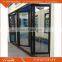 YY Home frameless folding glass window aluminum Glass Folding Window Bifold Window