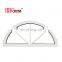aluminium australian standard arch economical upvc arch windows sliding curved glass windows