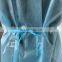 Factory supply disposable isolation gowns PP protective gown LEVEL 1 SMS surgical gown