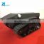 48V DC motor construction machinery electric vehicles all terrain rubber tracked snow robot chassis