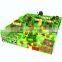 Baiqi space spinner kids electronic soft play child indoor play structure with slide