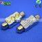 Brightness Festoon canbus 42mm 15w LED License Plate Lamp for Car auto led light