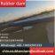 Water injection rubber dam, water retention dam, supply to inclined gas shield dam factory