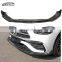 W206  High Quality Carbon Fiber BB Style Front Lip Front Bumper Lip Splitter For Mercedes Benz W206 C Class
