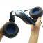 adjustable microphone headset stereo over ear game headphone led