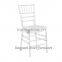 Knocked Down Wedding Clear Resin Chiavari Chair