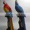 Animal Figurine Resin Parrot Bird Decoration