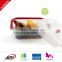 1500ml Foldable Silicone food container with PP lid , Platinum silicone, BPA FREE, FDA, LFGB, DGCCRF