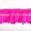 wholesale dyed feather strung goose feather fringe trimming