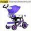 Parent push baby tricycle ,aluminum baby stroller 4 in 1