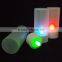 Electronic tea light with cup flameless rechargeable tealights cool white lighting