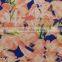 Spring wholesale women dresses silky 100%Polyester mechanical stretch CDC crepe print fabric