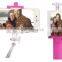 Extendable Handheld Wireless Remote Shutter Selfie Stick Monopod With Back Camera for iPhone Samsung