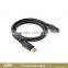 Plastic DP to Display cable, male to male displayport cable to DVI,VGA