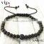 2016 Latest Shamballa Inspired Bracelet Unisex Black steel Beads 10mm jewelry