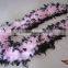 Wholesale Feather Products Suppliers 80G Chandelle Feather Boa Scarf Dyed Black Tip
