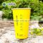 Custom Logo Round Cup Port Disposable Paper Coffee Cup made in china