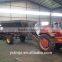 tractor mounted truck spreader compost spreader