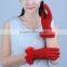 Women winter gloves customized lady fashion sheep wool touch screen Wool Gloves