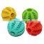 Wholesale OEM Durable Rubber ball with teeth dog toy