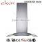 CE CB SAA GS Approved Seamless Design 90cm Island Mount Stainless Steel Range Hood