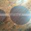 2015 hot sale handicraft circular wooden coffee tea tables
