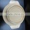High Quality Injection Moulding PP 250ml White Food Tray with FDA certified