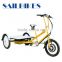 Aluminium alloy frame flatbed 3 wheel tricycle for cargo