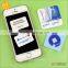 Wholesale self-adhesive microfiber sticky screen cleaner for mobile phone