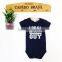 Cute baby boy body dark blue baby wear clothing